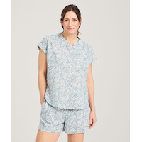 FarWest Women's Relaxed Buttoned Shirt