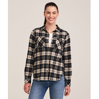 WindRiver Women's Semi-Fitted Stretch Flannel Shirt