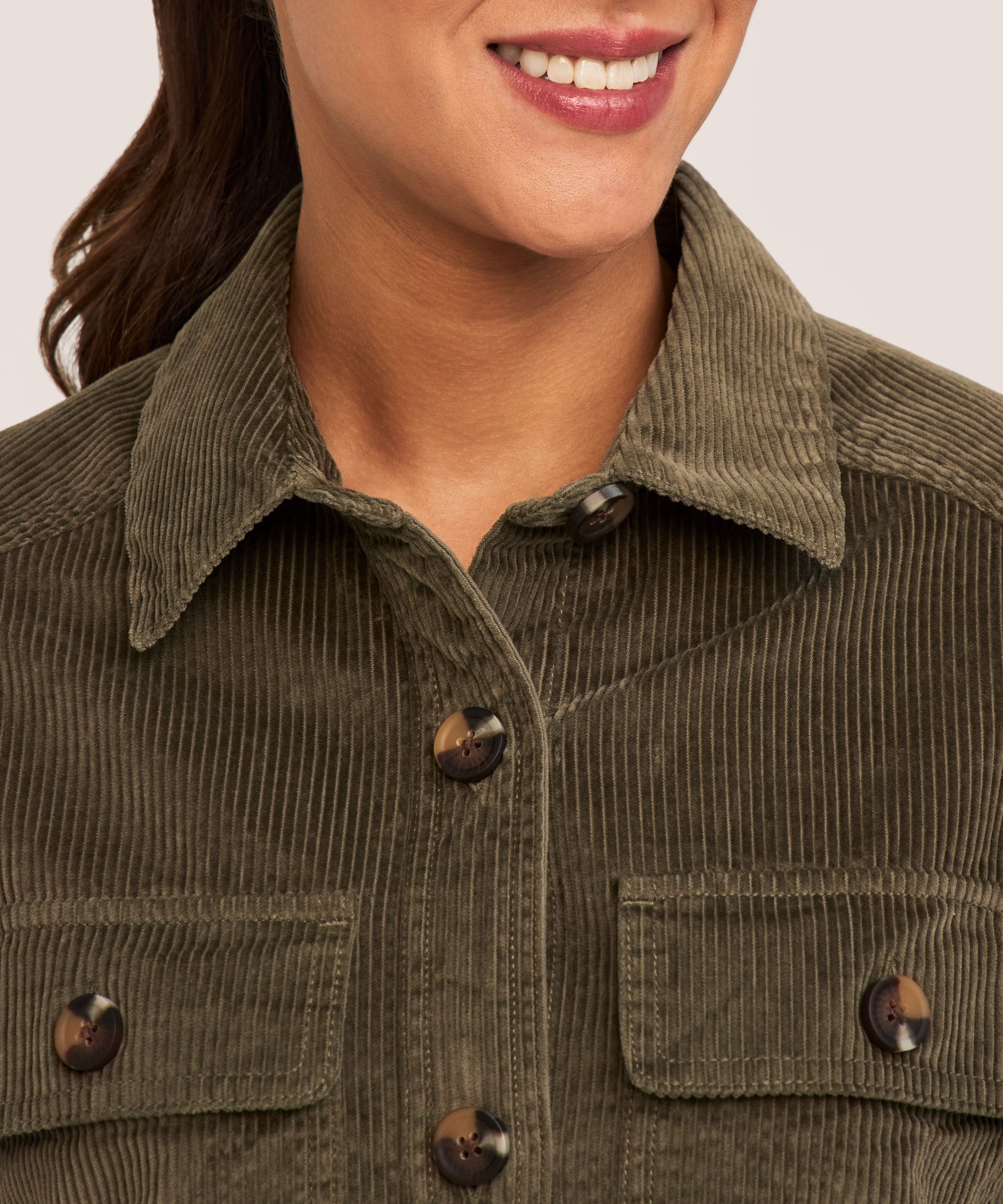 Denver Hayes Women's Corduroy Over-Shirt