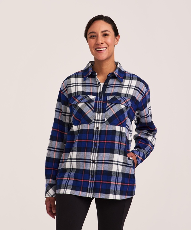 WindRiver Women's Oversize Flannel Shirt