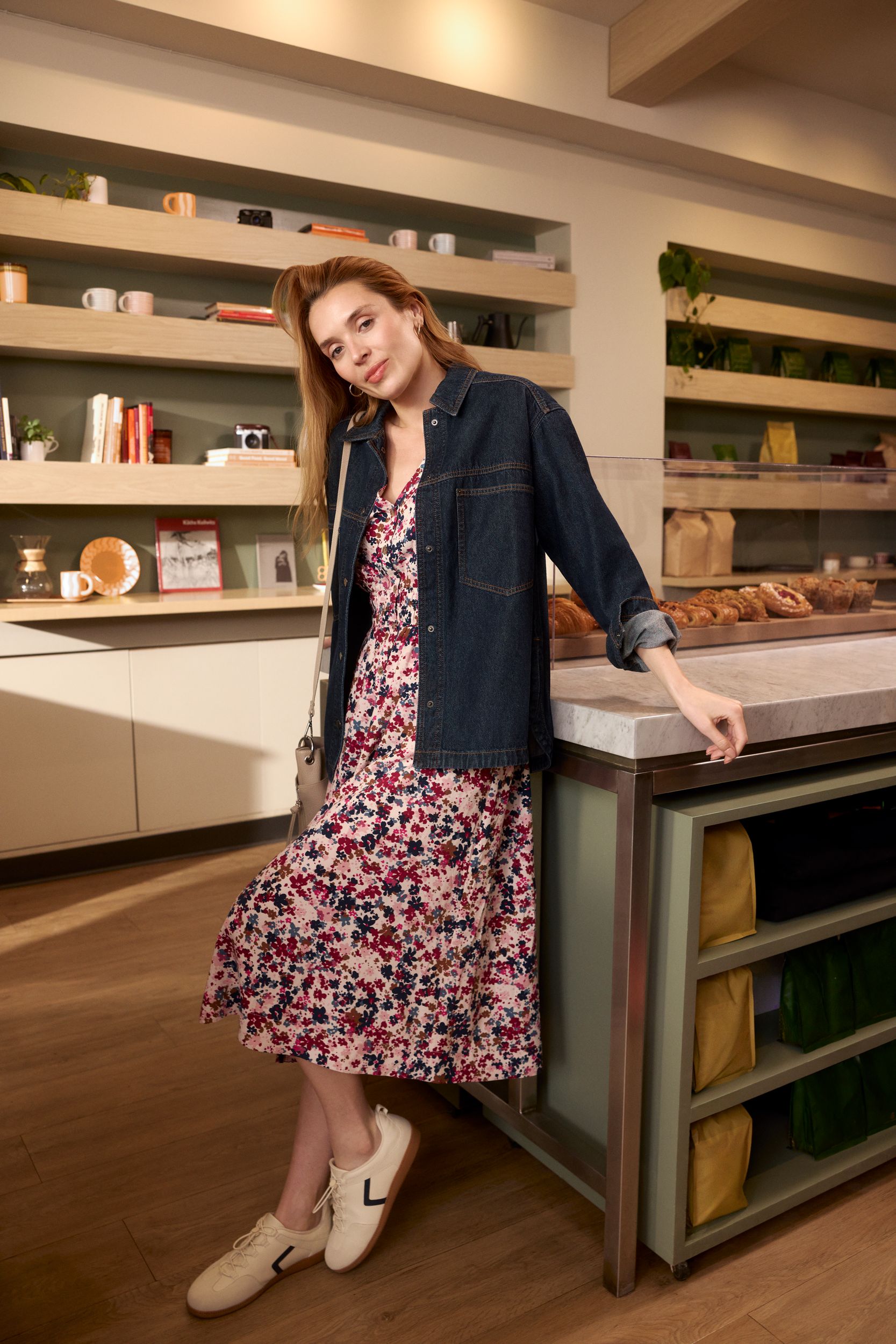 Denver Hayes Women's Long Sleeve Denim Overshirt