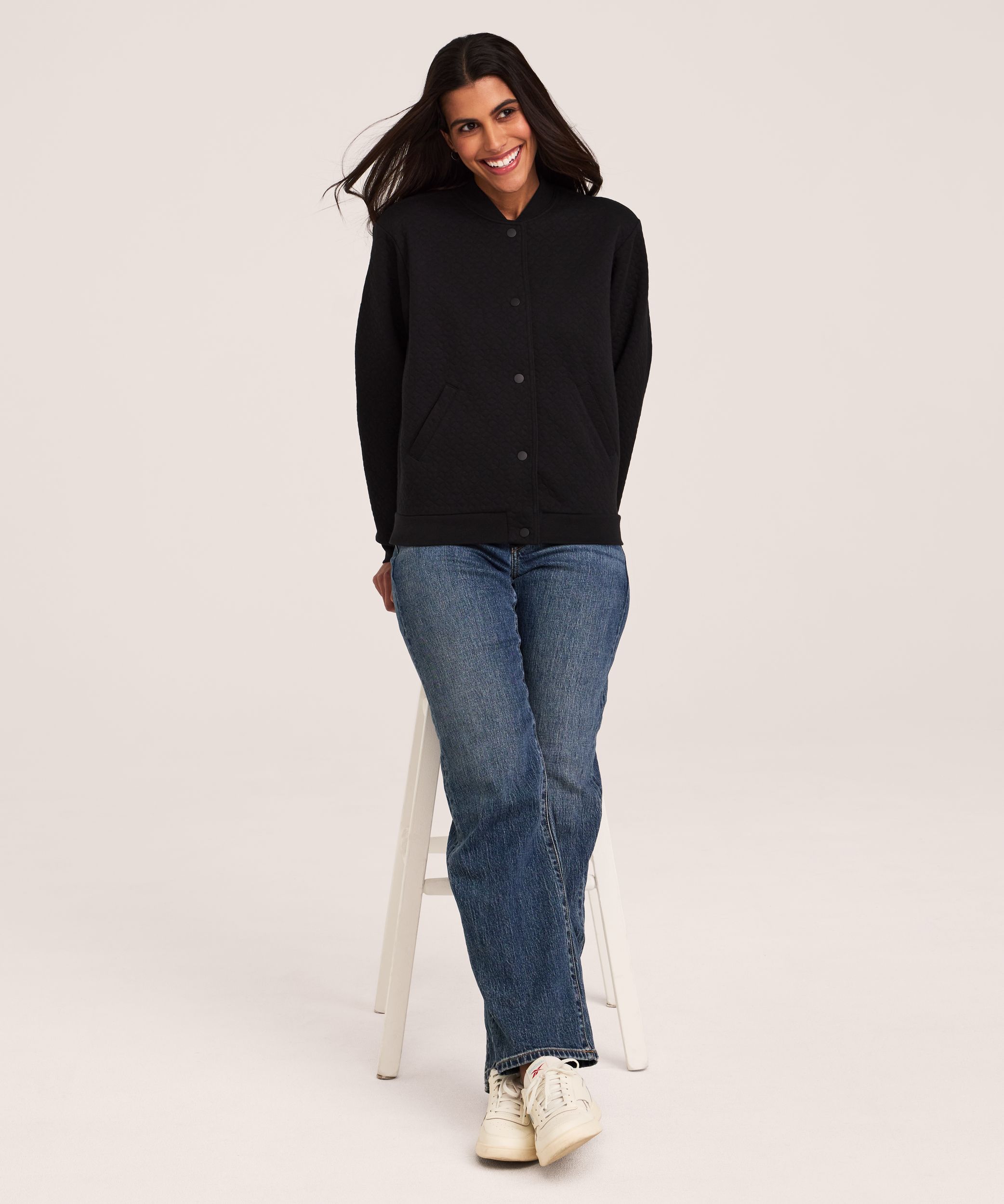 Denver Hayes Women's Quilted Fashion Bomber