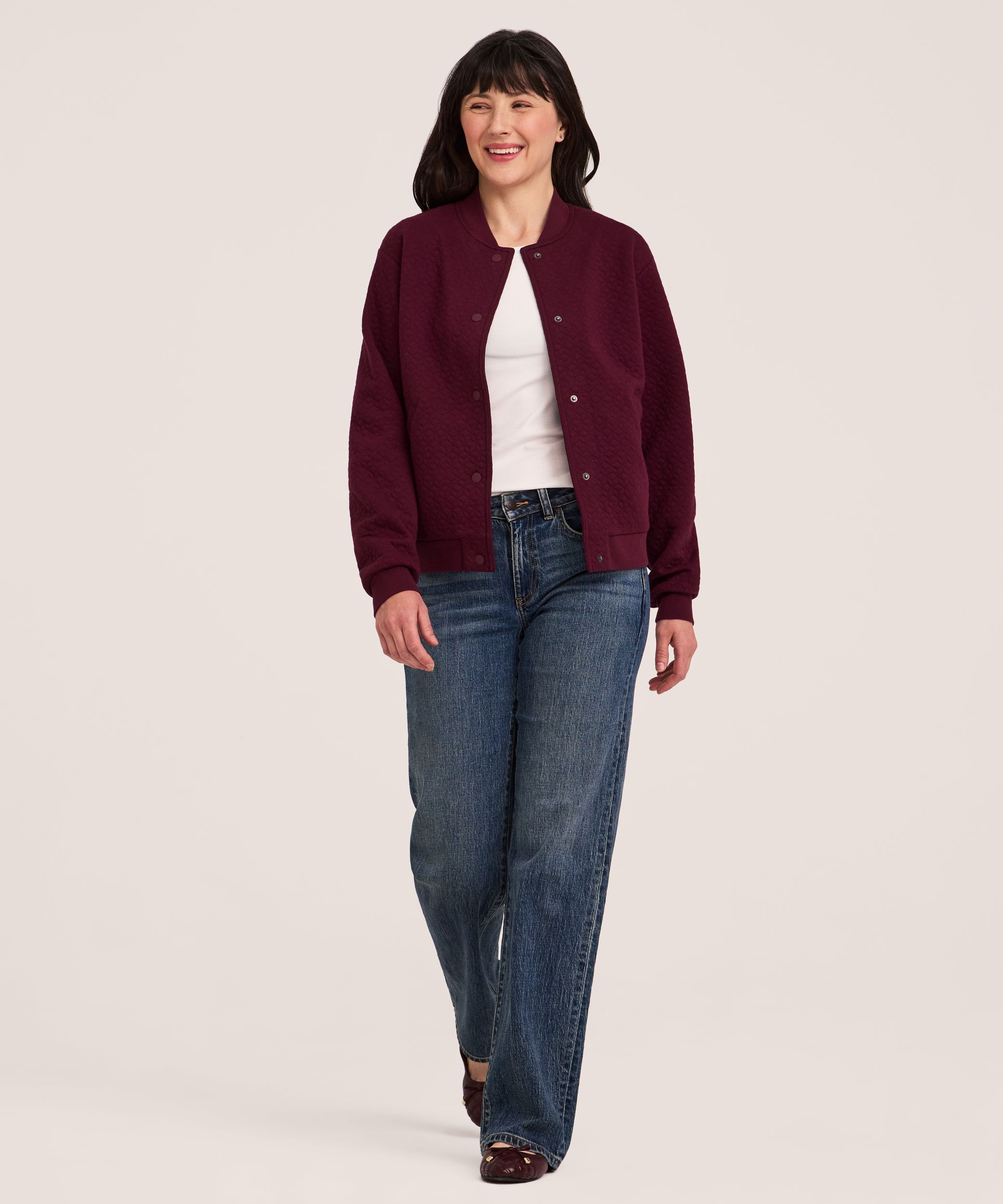 Blouson aviateur mode matelassé pour femmes, Denver Hayes