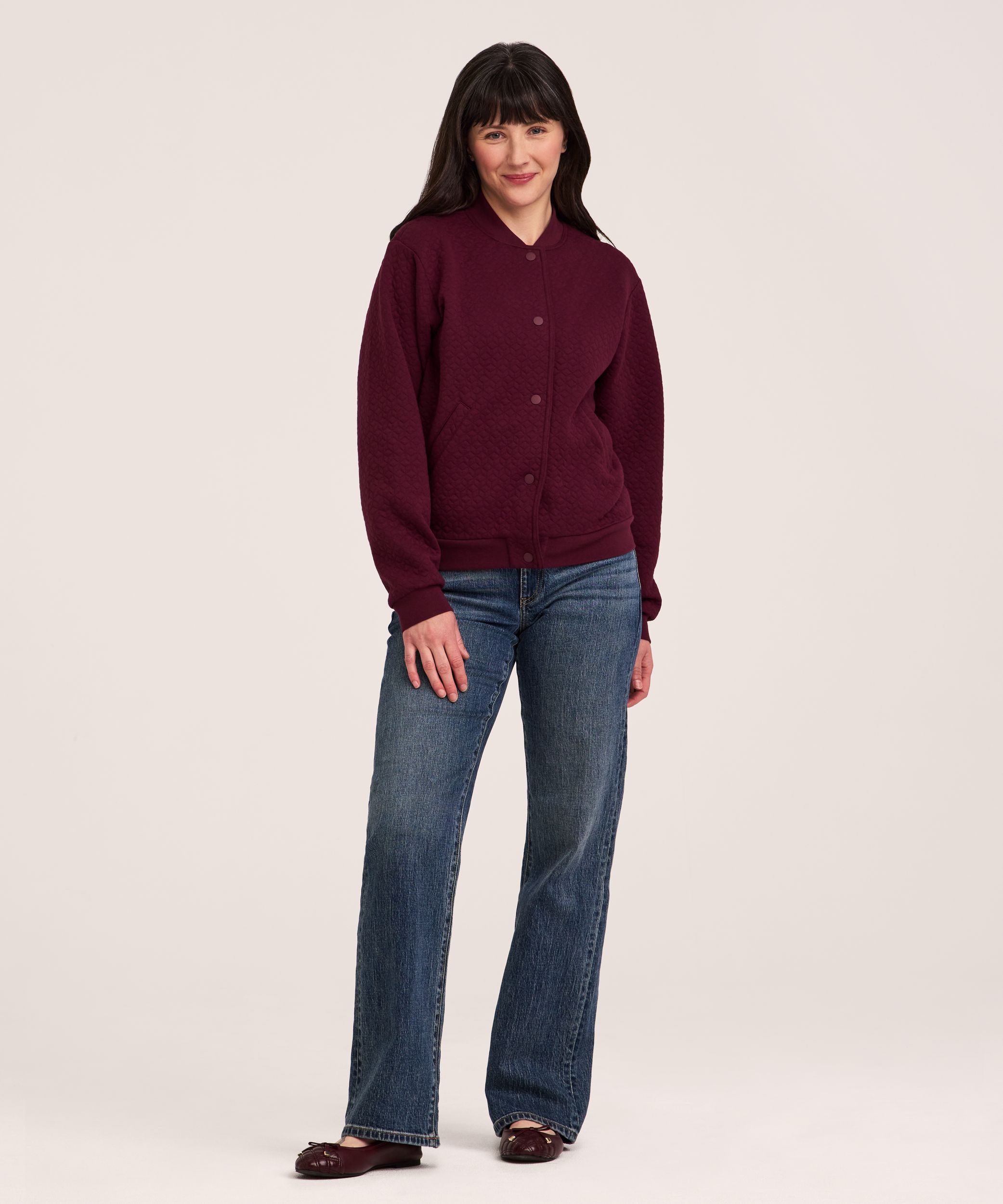 Blouson aviateur mode matelassé pour femmes, Denver Hayes