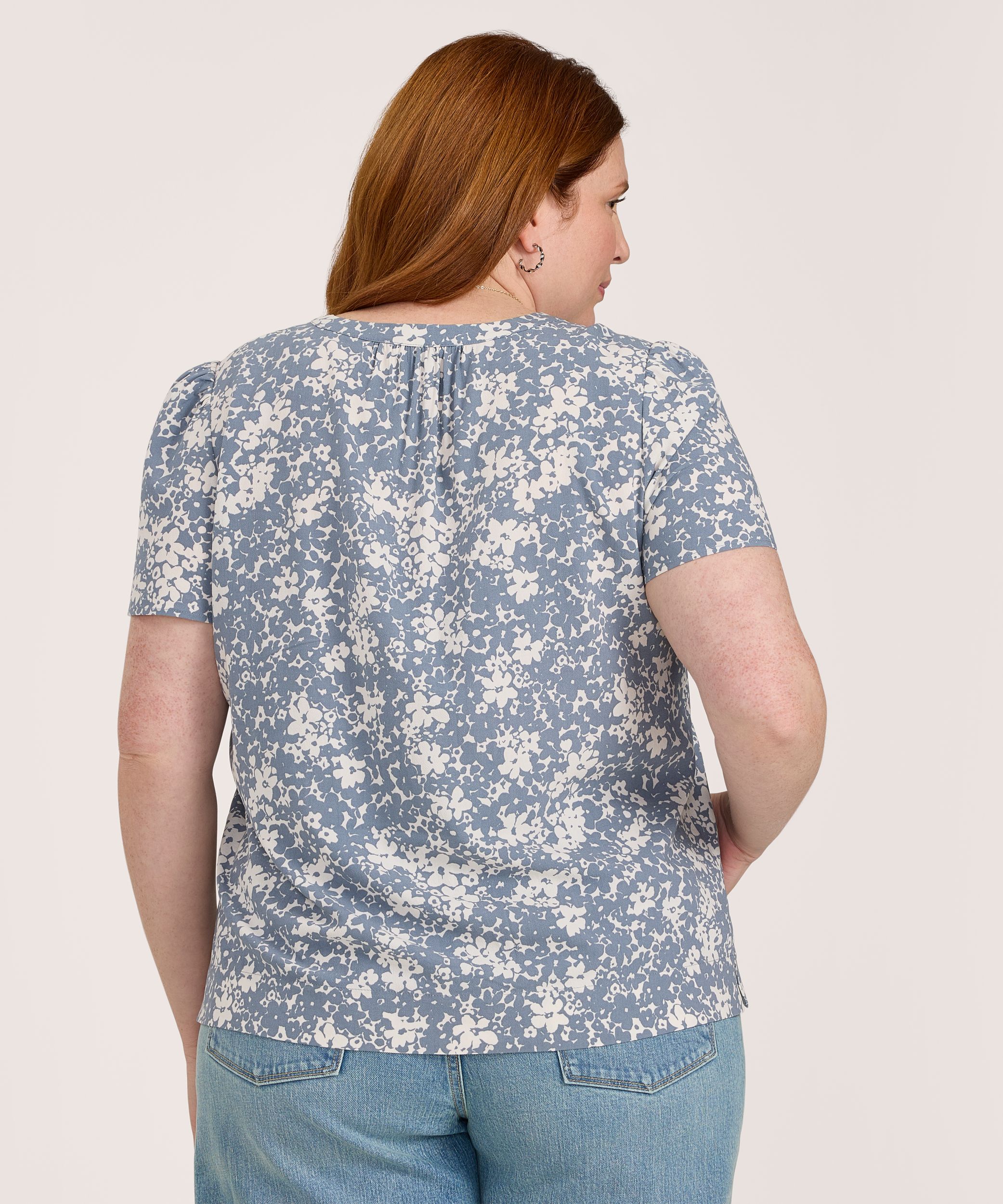 Denver Hayes Women's Short Sleeve Button-Up Shirt