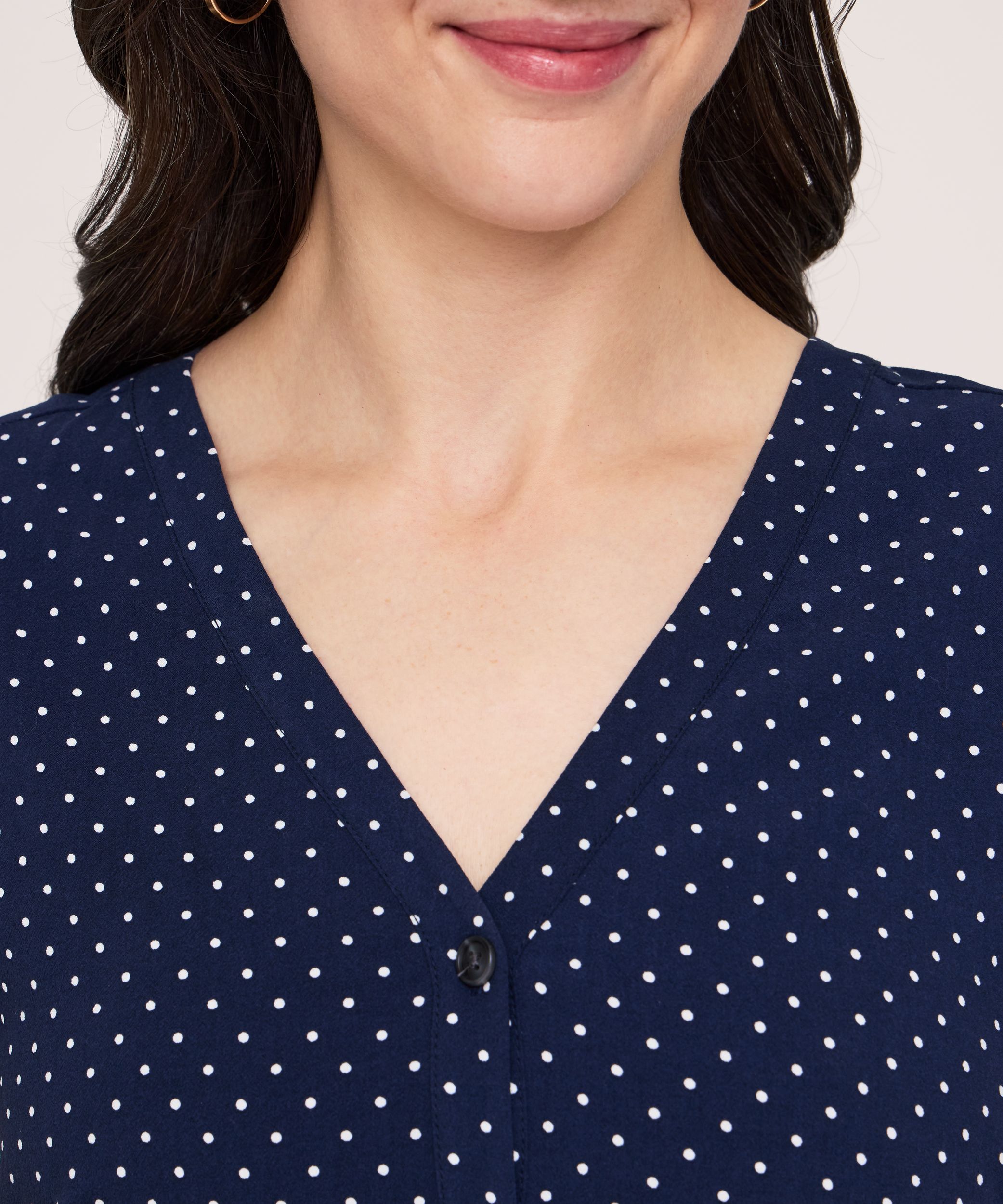 Denver Hayes Women's Short Sleeve Button-Up Shirt