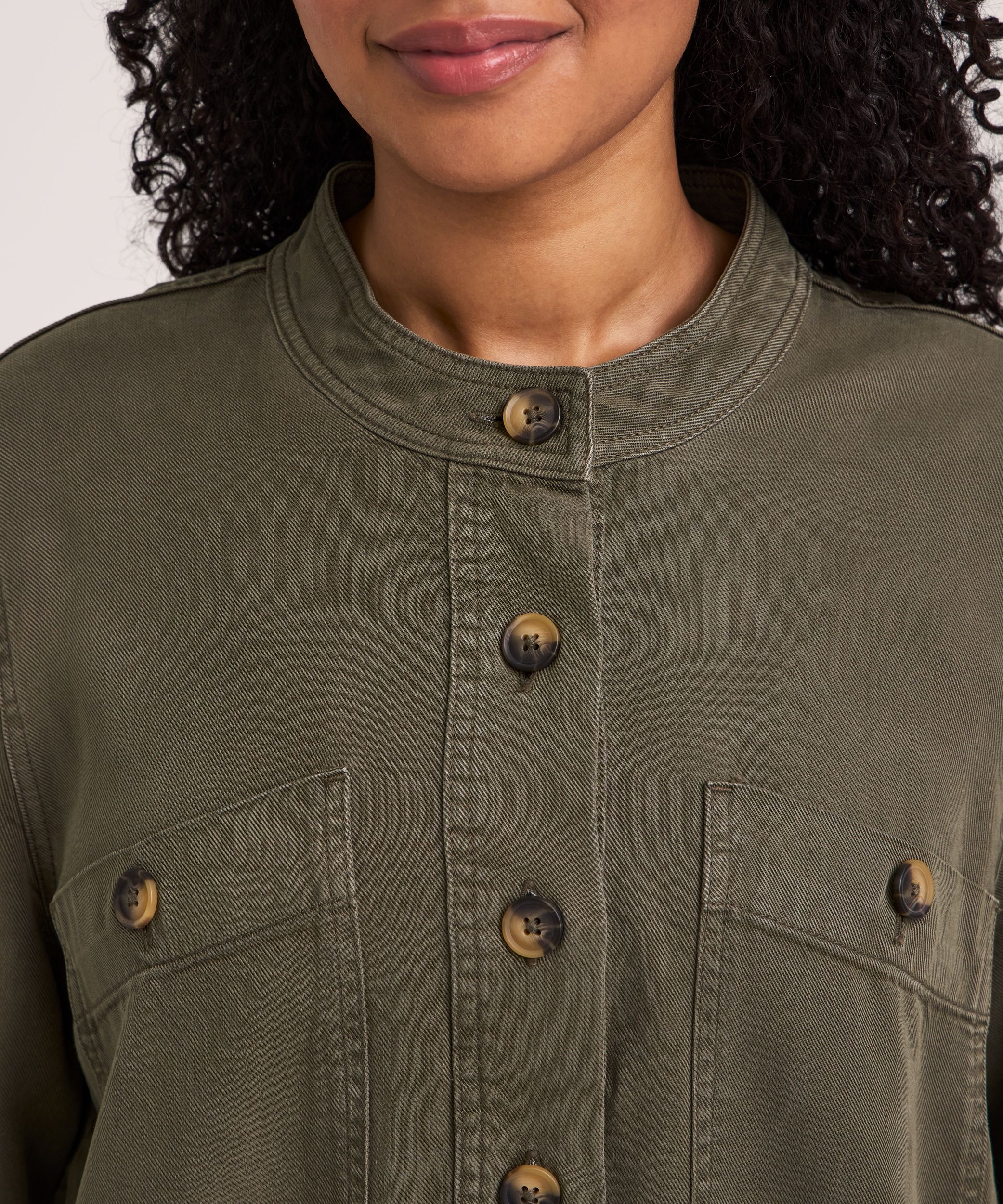 Veste fonctionnelle courte en lyocell pour femmes, Denver Hayes