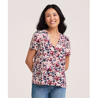 Denver Hayes Women's Short Sleeve Button-Up Shirt