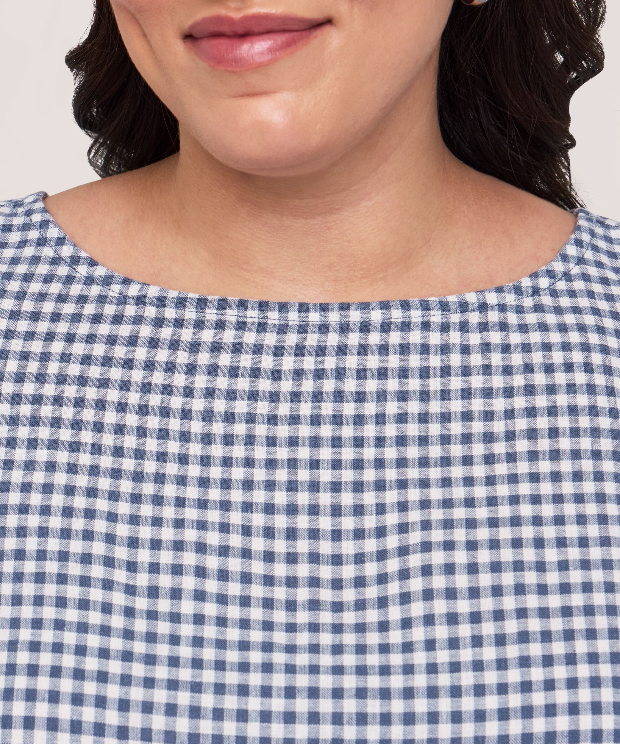 Chemise en mélange de lin sans manches pour femmes, Denver Hayes