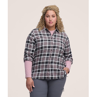 WindRiver Women's Stretch Semi-Fit Flannel Shirt