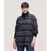 Chemise en flanelle surdimensionnée pour femmes, WindRiver