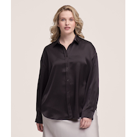 Denver Hayes Women's Long Sleeve Satin Shirt