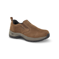 WindRiver Men's Roamer Slip On Quad Comfort Wide Fit Shoes Front_Three_Fourths_Angled_Right