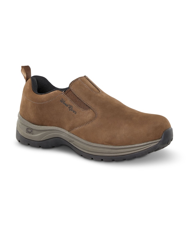 WindRiver Men's Roamer Slip On Quad Comfort Wide Fit Shoes