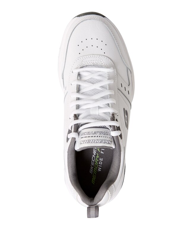 Skechers Men's Haniger Walking Sneakers White - Wide 2E | Marks