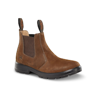 Bottes unisexes Quad Comfort en cuir, Back Forty, WindRiver Front_Three_Fourths_Angled_Right