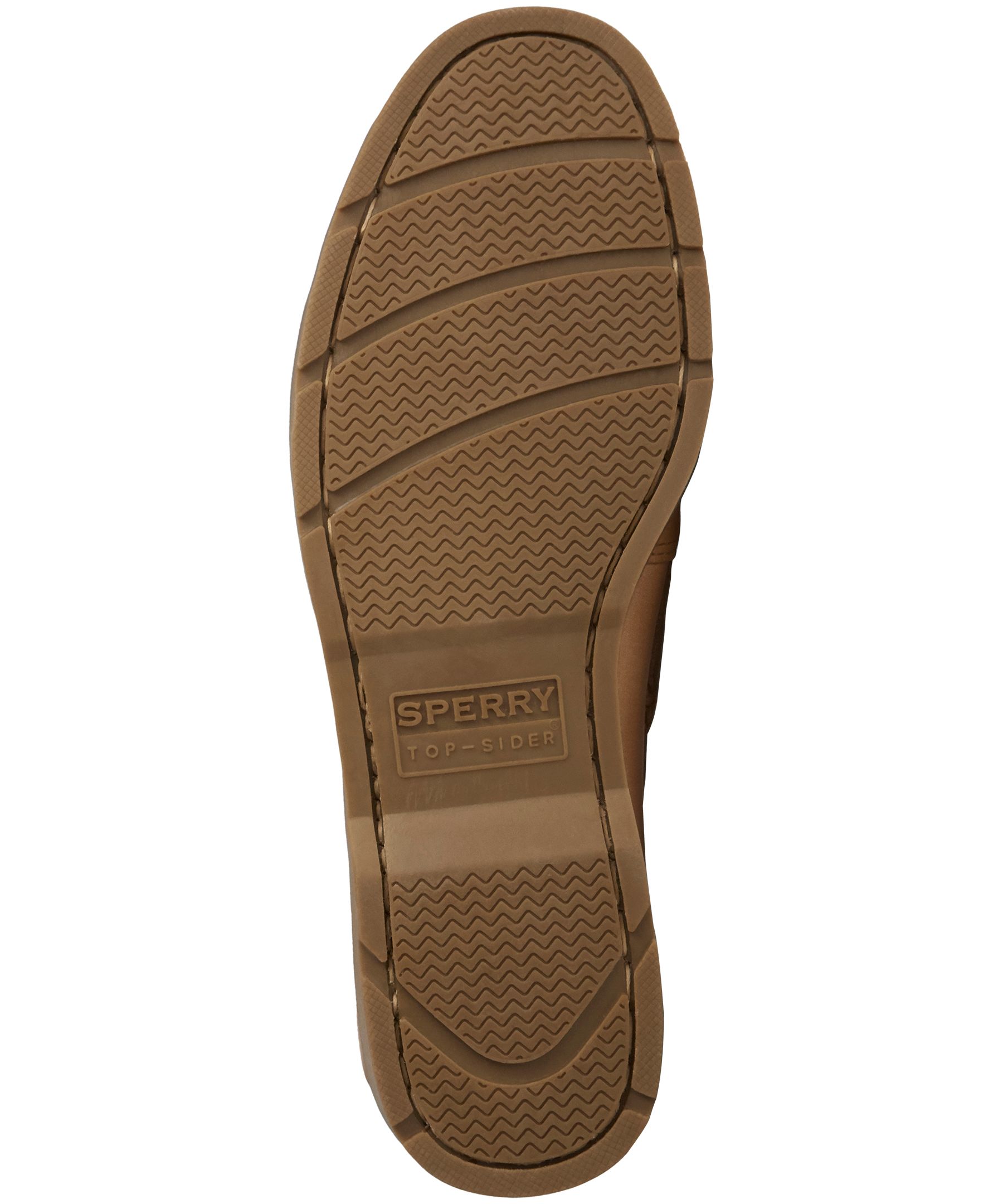 Mocassins bateau à enfiler en cuir à 2&nbsp;œillets pour hommes, Sperry, Leeward