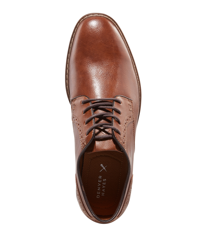 Denver Hayes Men's Mandera Lace Up Dress Shoes - Brown