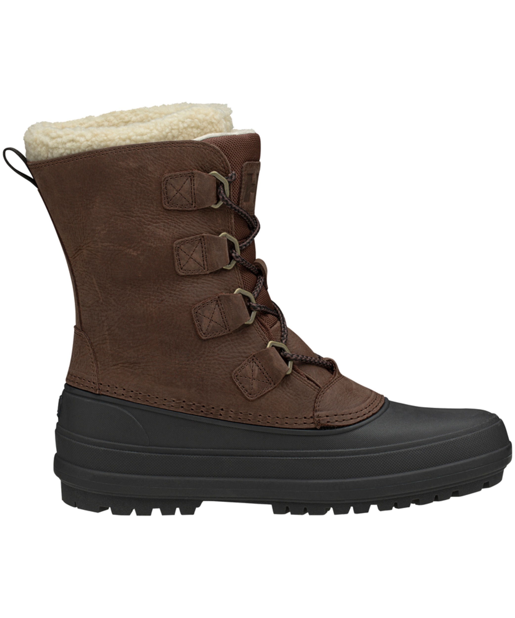 Men's Varanger Primaloft Waterproof Faux Fur Lined Winter Boots - Brown ...