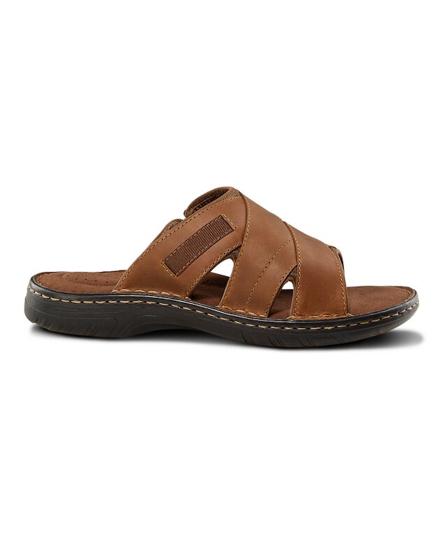 Denver Hayes Men's Parkdale Leather Slides | Marks