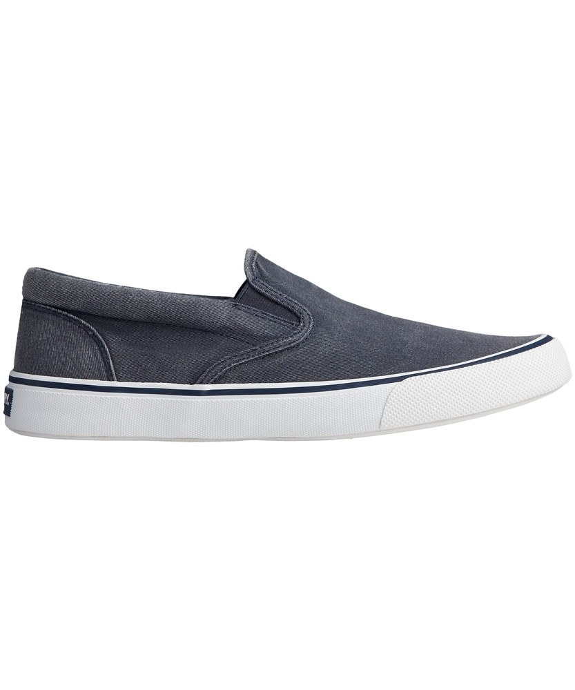 Sperry Men's Striper II Slip On Canvas Shoe | Marks