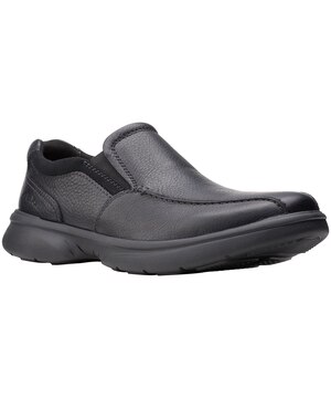 Chaussures à enfiler en cuir pour hommes, Bradley Step, Clarks