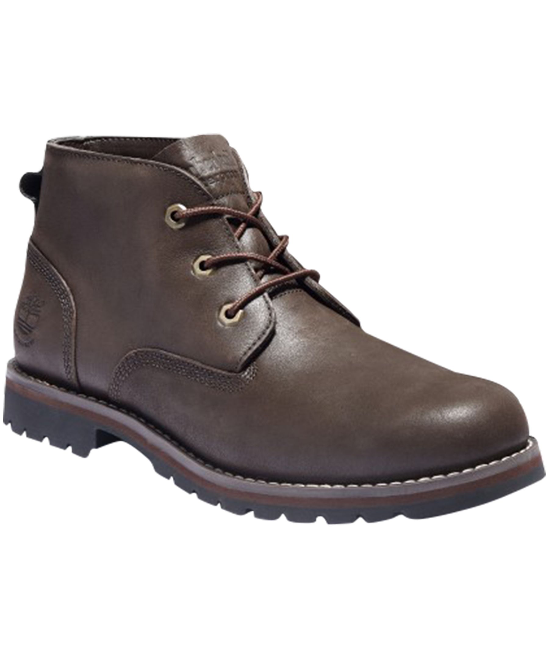 Timberland Men s Larchmont Gripstick Waterproof Leather Chukka Boots Dark Brown Marks