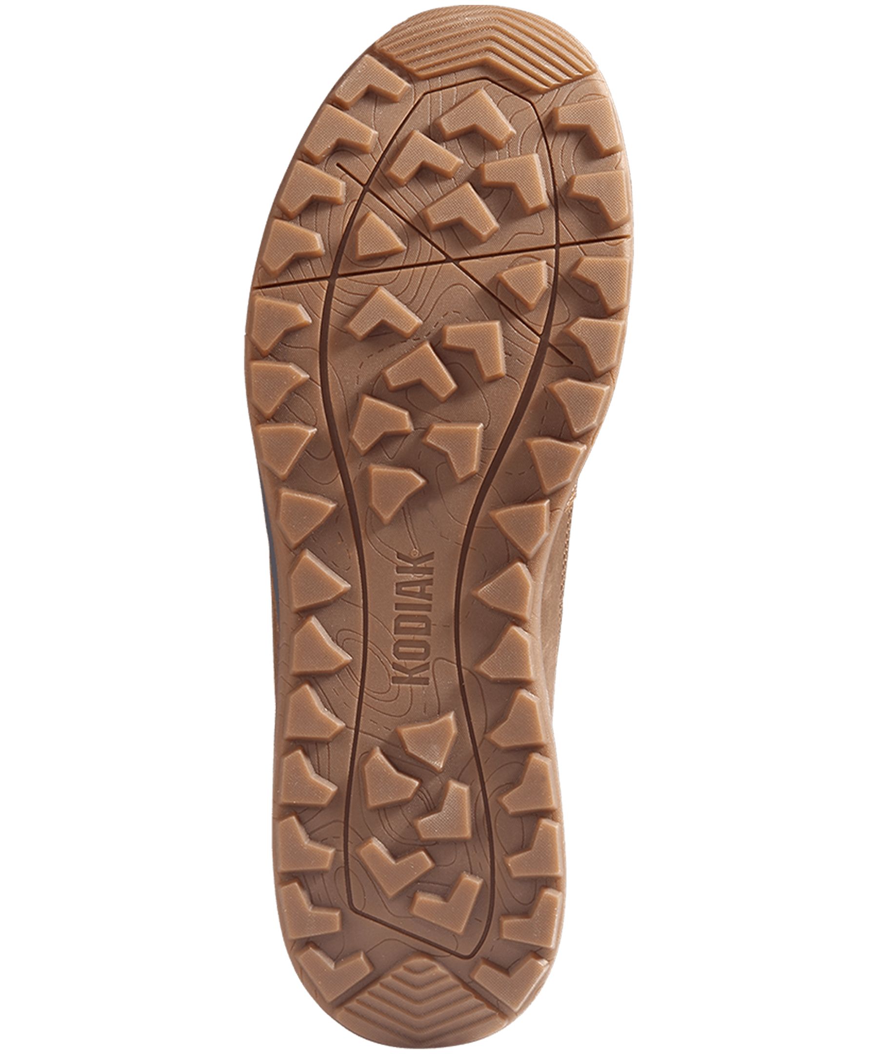 Chaussures de randonnée mi-basses Comfortzone en cuir étanches à l'eau pour hommes, Skogan, Kodiak