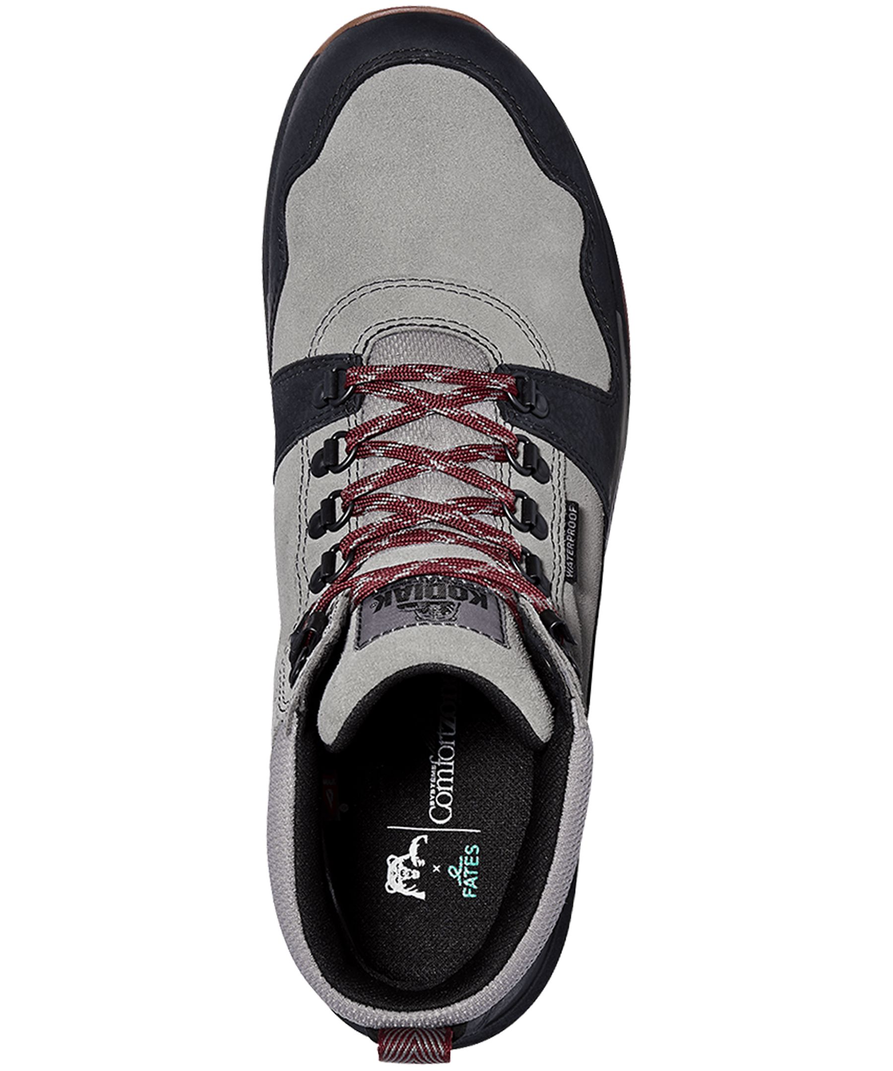 Kodiak Men's Stave Waterproof Insulated Leather Hiking Boots - Black/Gray - ONLINE ONLY