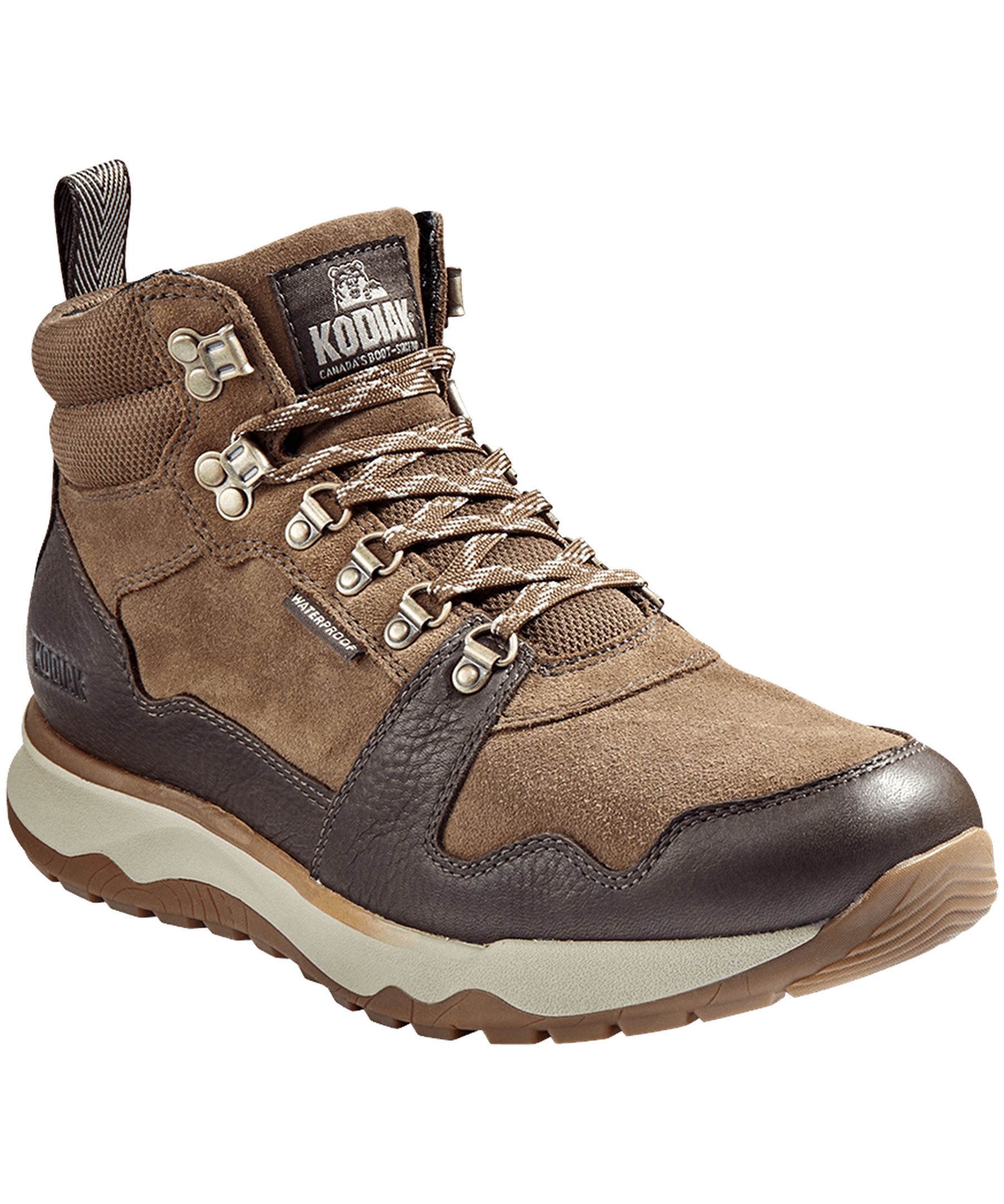 Kodiak Men's Stave Waterproof Insulated Leather Hiking Boots - Dark Brown  - ONLINE ONLY