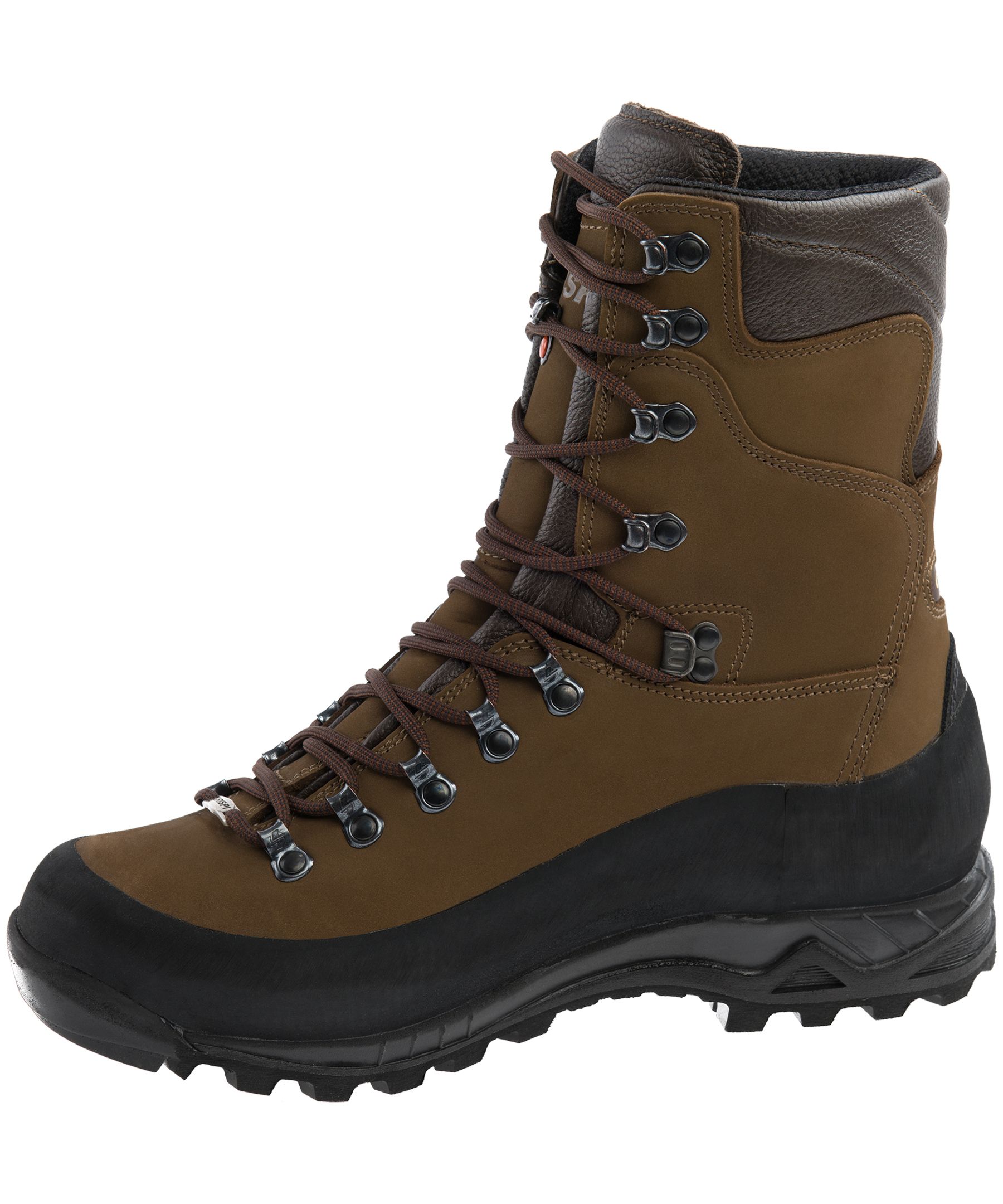Bottes de chasse de cuir hydrofuges avec Gore-Tex pour hommes, Guide, CRISPI