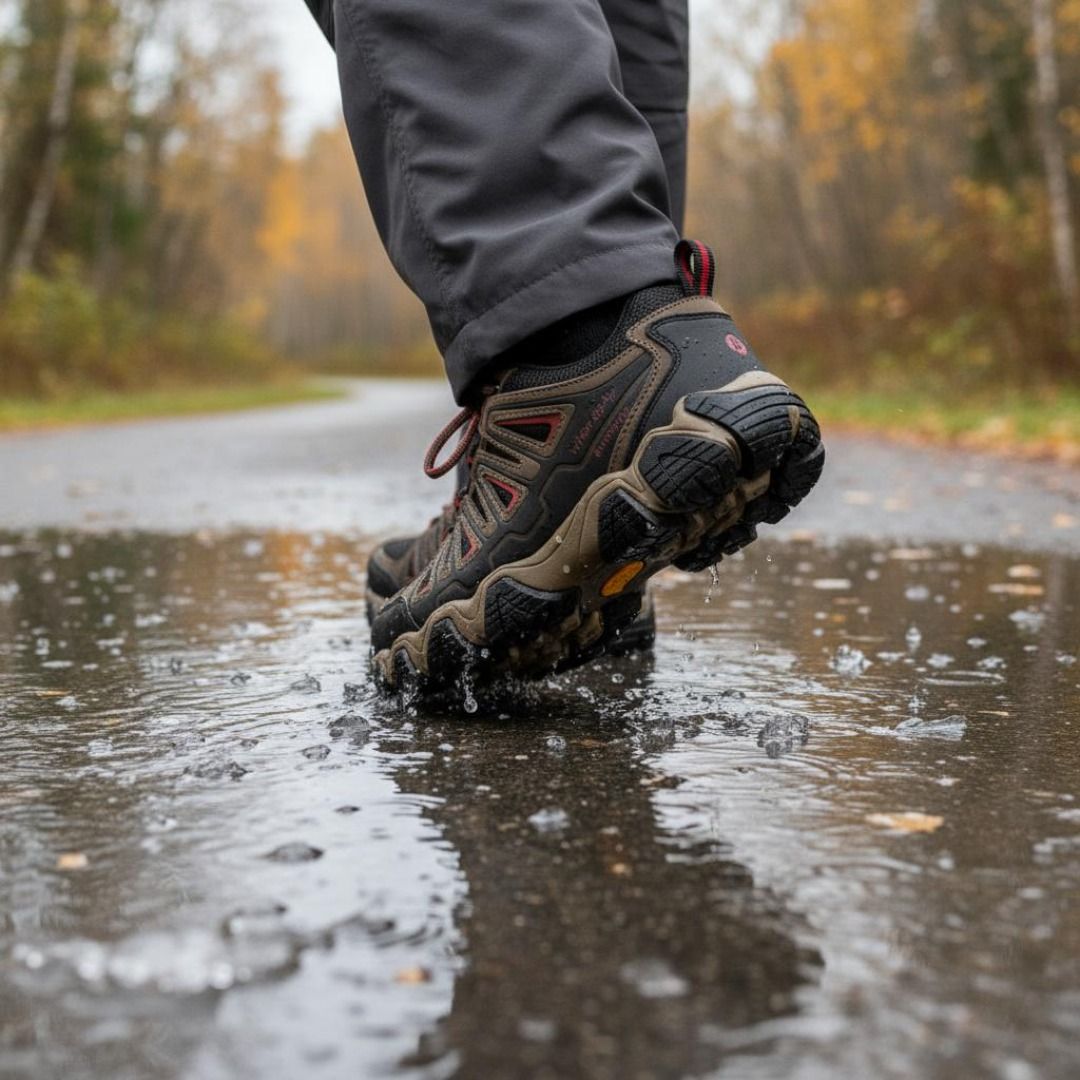 Chaussures de randonnée basses de pointure large et étanches à l'eau avec HD3 pour hommes, Retallack, WindRiver