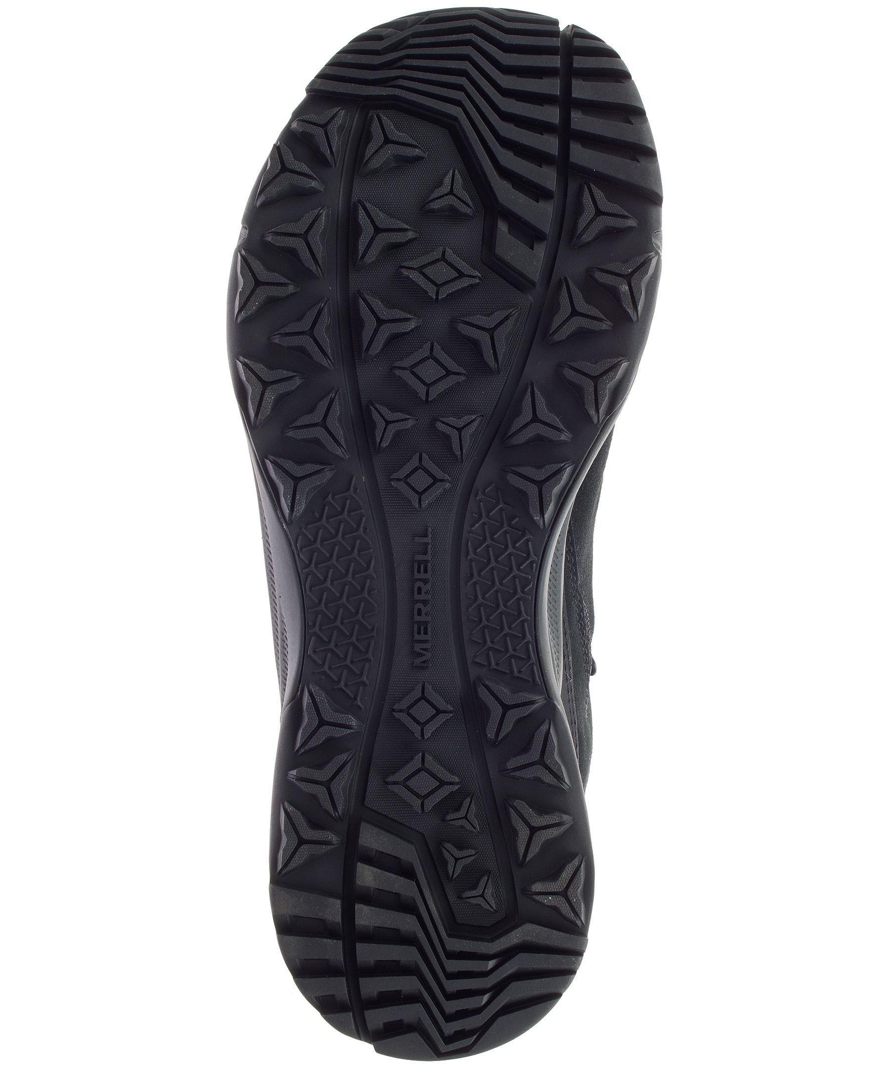 Merrell Men's Erie Mid Kinetic Fit Waterproof Hiking Shoes - Black - ONLINE ONLY