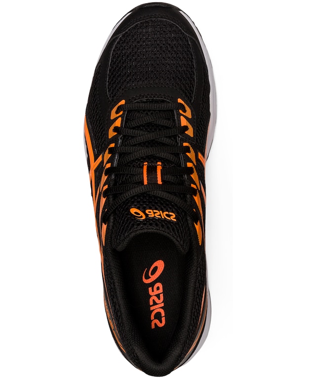 Asics Men's Gel-Braid Running Shoes - Black/Orange | Marks