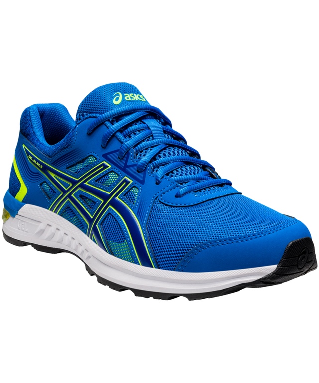 Asics Men's GelSileo Running Shoes Blue/Yellow Marks