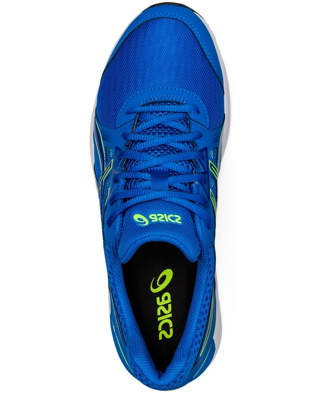 Asics Men's GelSileo Running Shoes Blue/Yellow Marks
