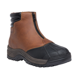Propet Footwear Men's Blizzard Mid Zip Waterproof Leather Winter Hiker Boots 3E Width Front_Three_Fourths_Angled_Right