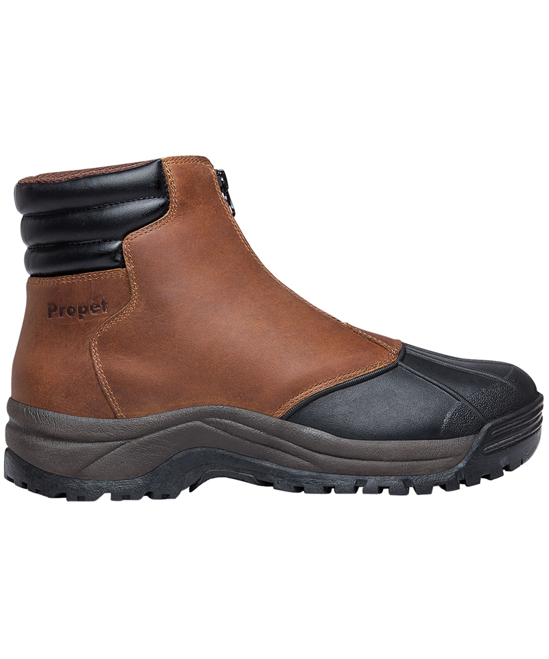 Propet Footwear Blizzard Mid Zip Imperméable et Durable pour hommes avec fermeture à glissière YKK - SEULEMENT EN LIGNE