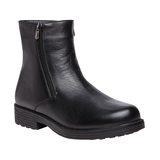 Bottes d'hiver de cuir hautes étanches à l'eau avec fermeture à glissière YYK pour hommes, Troy, Propet Footwear Front_Three_Fourths_Angled_Right