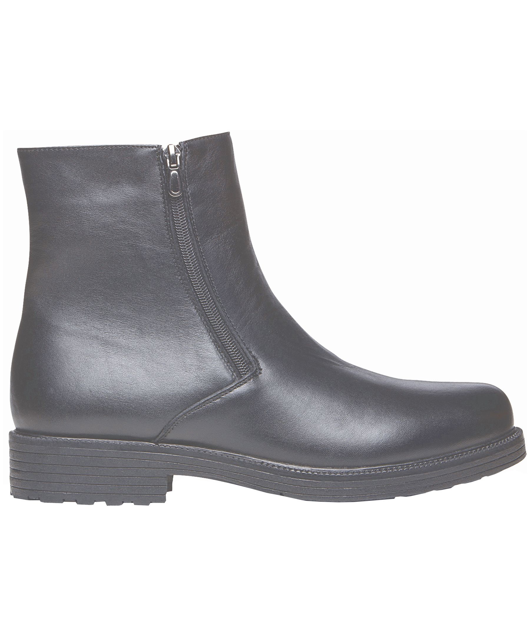 Propet Footwear Men's Troy High Cut Waterproof YKK Twin Zipper Leather Winter Boots 3E Width