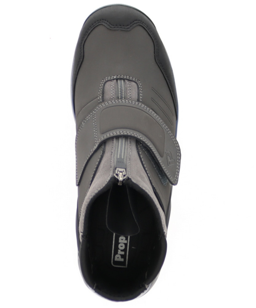 Chaussures Plates En Cuir Pour Femme - Slip-on Avec Fermeture éclair - Confortables, Légères - Pour Randonnée, Ville, Quotidien - 9