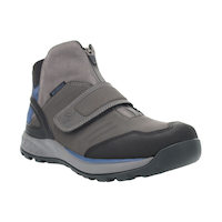 Bottes de randonnée de suède et de cuir nubuck d'hiver hautes étanches à l'eau avec fermeture à glissière YKK pour hommes, Valais, Propet Footwear Front_Three_Fourths_Angled_Right