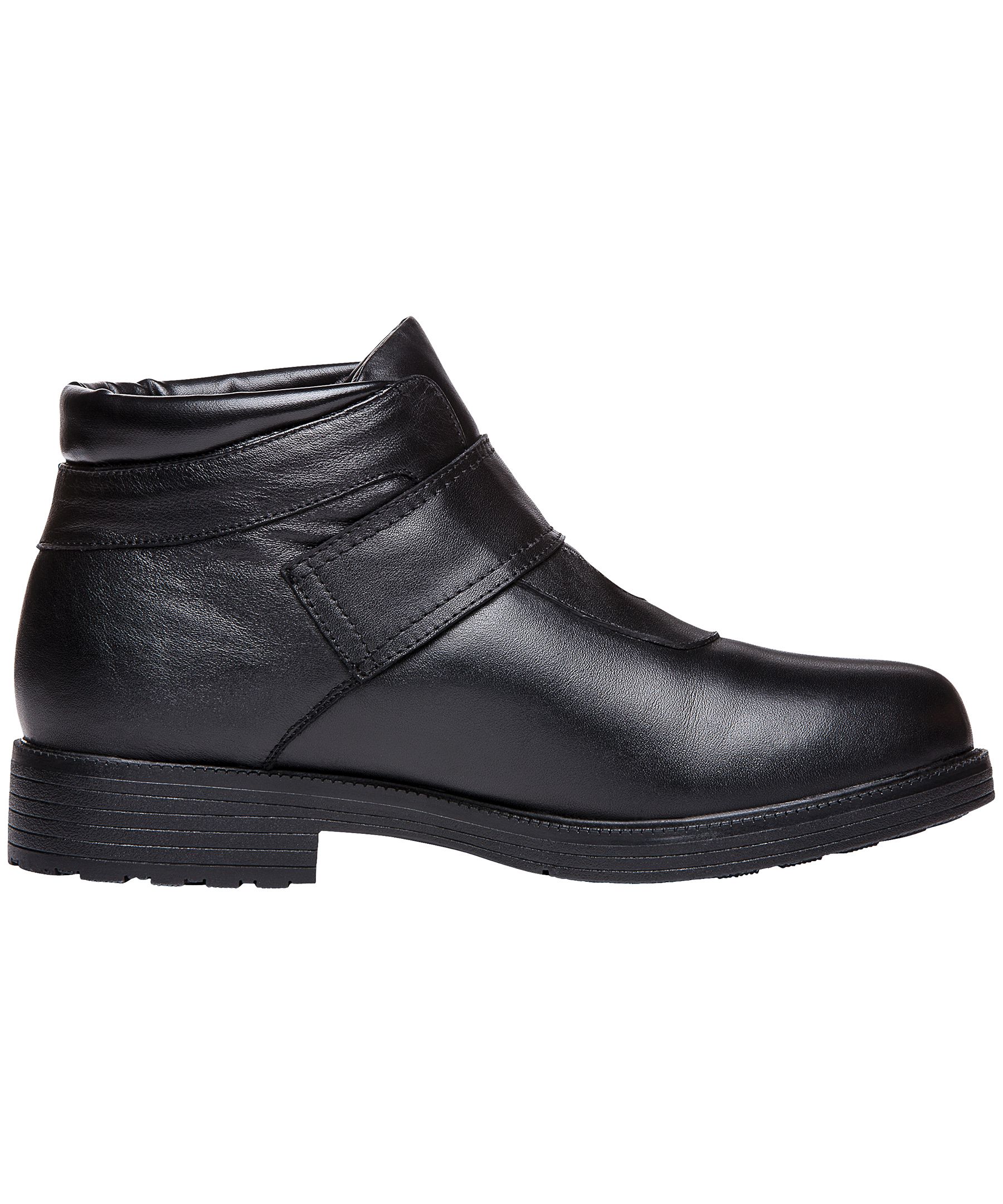 Bottes de cuir d'hiver mi-hautes étanches à l'eau pour hommes, Tyler, Propet Footwear
