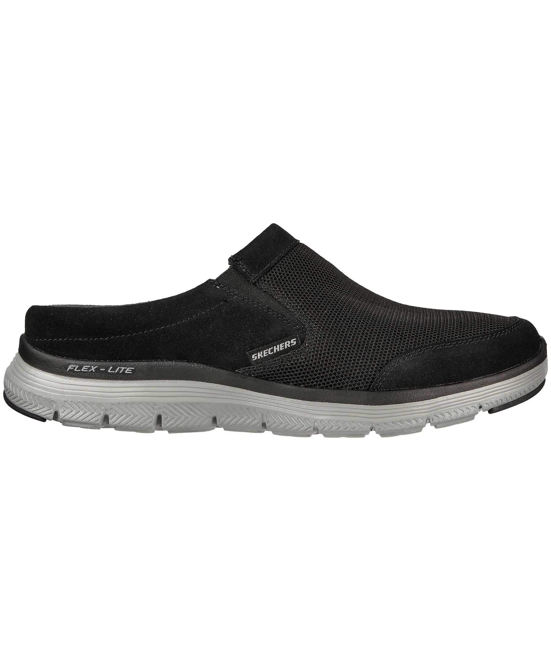 Skechers men's backless best sale shoes