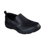 Skechers Men's Harper Forde Wide Fit Slip On Loafers Front_Three_Fourths_Angled_Right