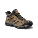 Hi-Tec Men's Ravus Vent Mid Cut Dri-Tec Waterproof Boots - Brown Front_Three_Fourths_Angled_Right