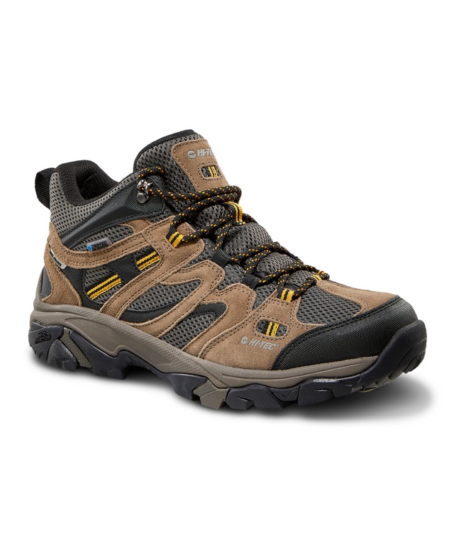 Hi-Tec Men's Ravus Vent Mid Cut Dri-Tec Waterproof Boots - Brown