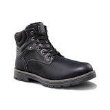 Bottes à lacets larges et décontractées avec doublure en molleton chaude pour hommes, Gatineau, Denver Hayes Front_Three_Fourths_Angled_Right