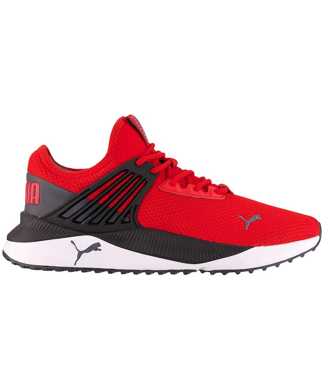 PUMA Men's Pacer Future Glide Step Flex Sneakers - Red/Black | Marks