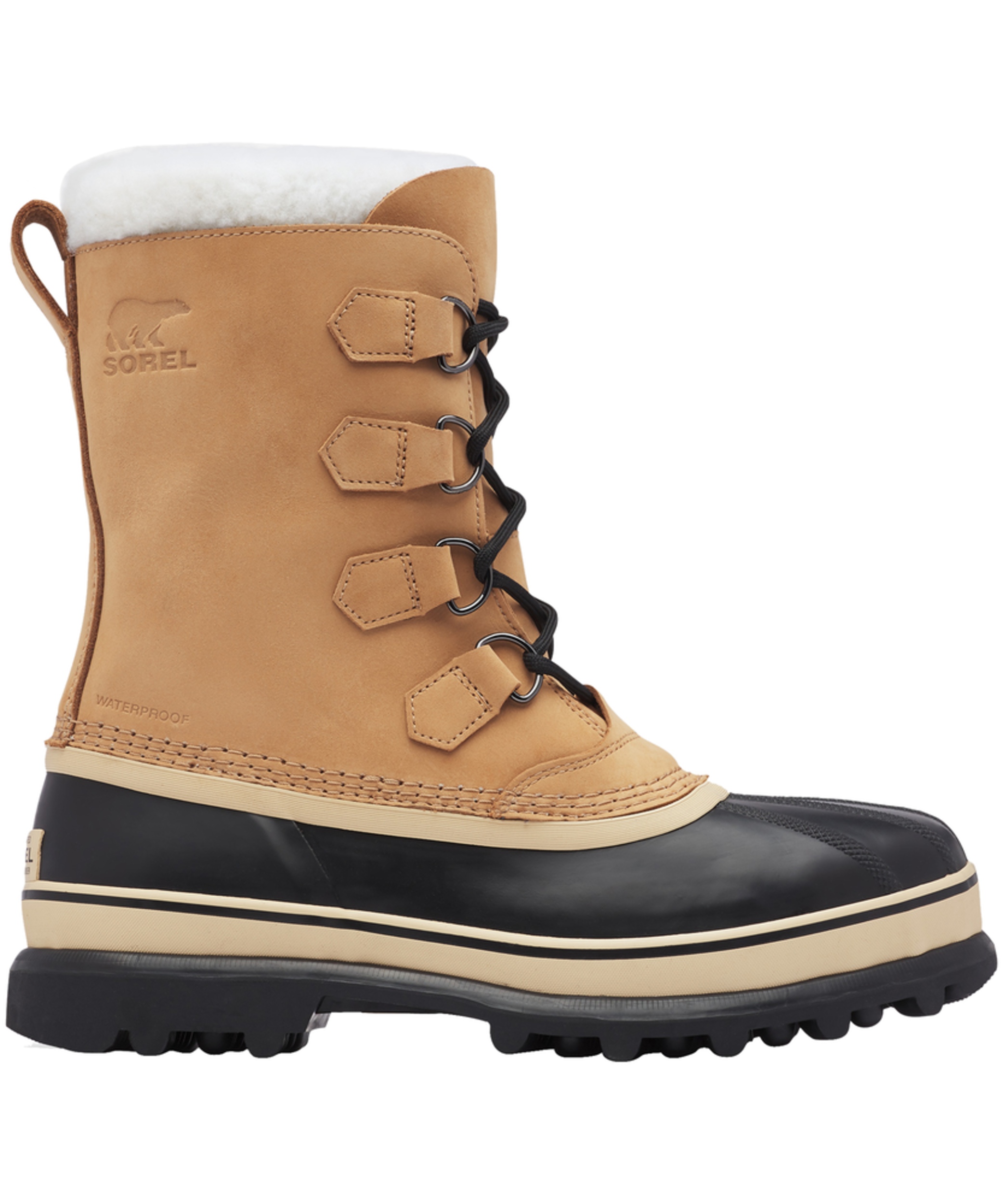 Sorel Men's Caribou Waterproof Leather and Sherpa Winter Boots | Marks